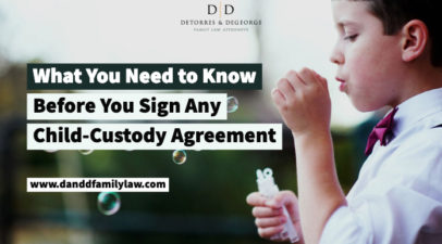 What You Need to Know Before You Sign Any Child-Custody Agreement