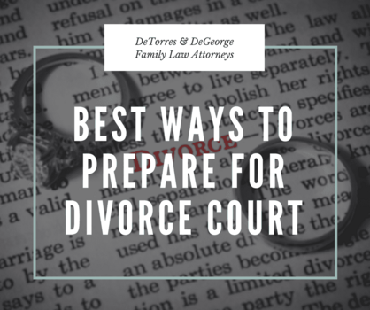 How to best prepare for divorce court