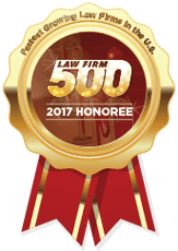 Law Firm 500 2017 Honoree logo