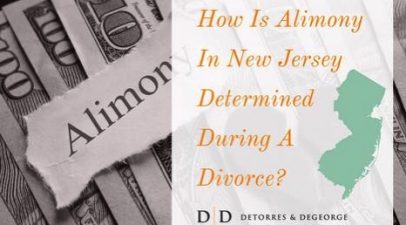 How Is Alimony In New Jersey Determined During A Divorce?