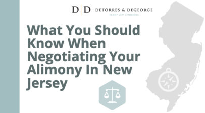 What You Should Know When Negotiating Your Alimony In New Jersey