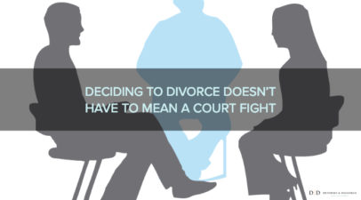 Deciding to Divorce Doesn’t Have to Mean a Court Fight