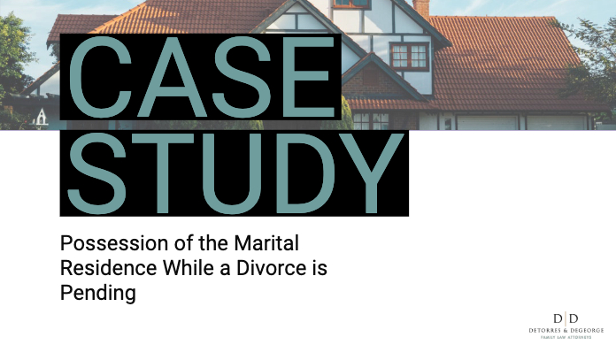Possession of the Marital Residence While a Divorce is Pending
